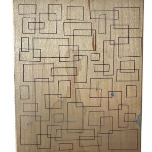 Stampin’ Up! Geometric XL Background Rubber Stamp